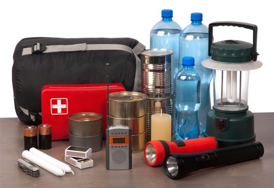 Emergency-Survival-Kits Typical Emergency Survival Kit