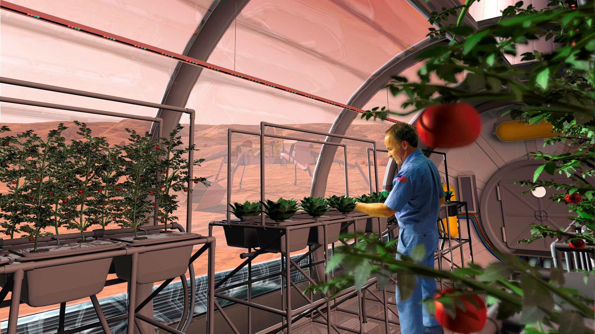 mars-colonist Future Mars Colony